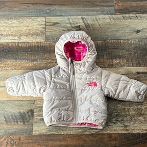 Baby North Face Reversible Jacket size 0-3 months